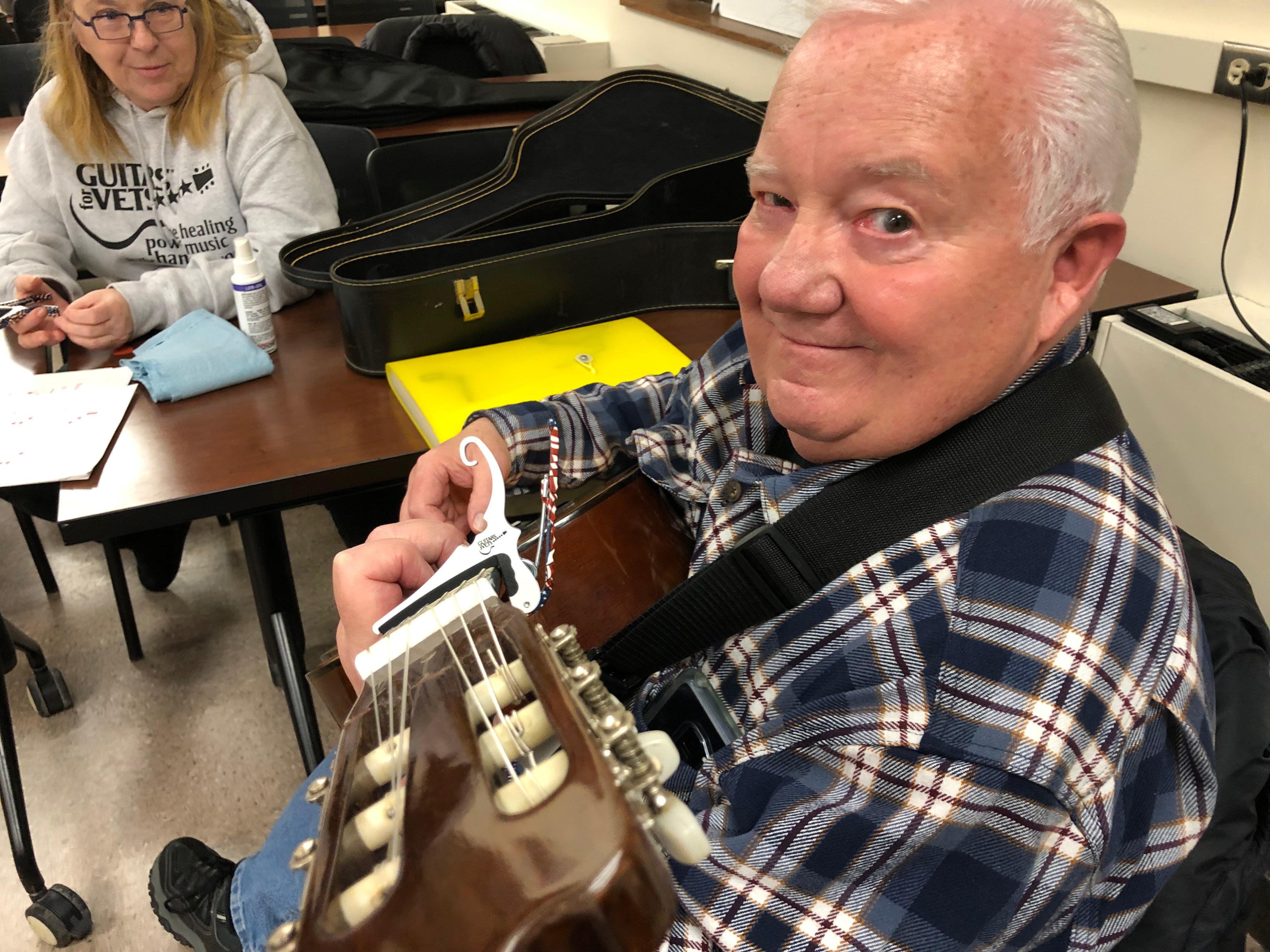 Kyser Honors Memorial Day and Fallen Soldiers with Guitars for Vets