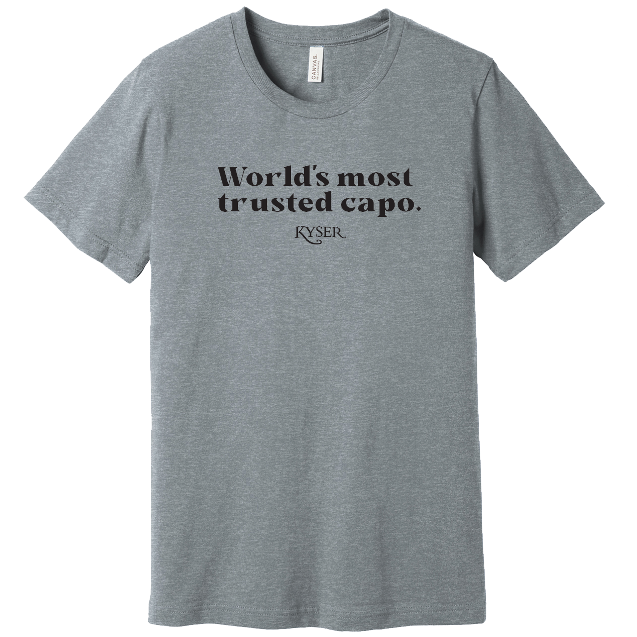 "World's Most Trusted" Logo T-Shirt - Gray