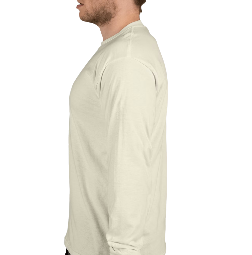Cream Long-Sleeve Shirt
