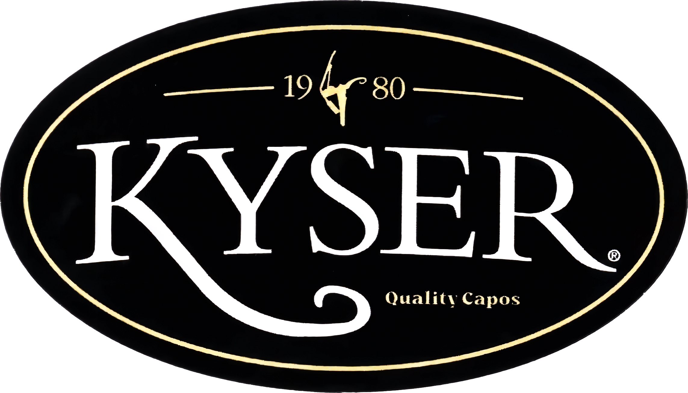 Kyser Black Oval Sticker