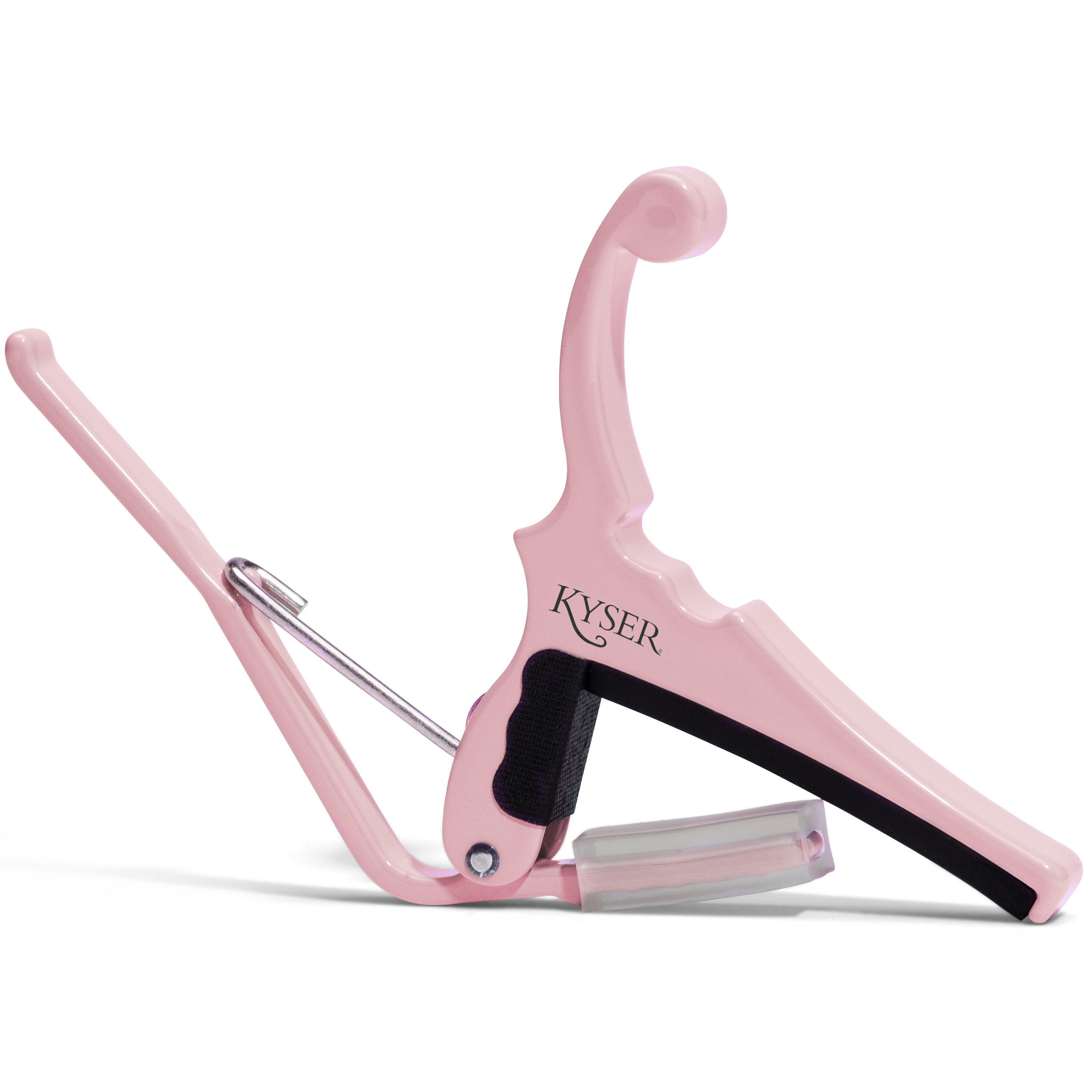 Fender® x Kyser® Quick-Change® Electric Guitar Capo, Shell Pink