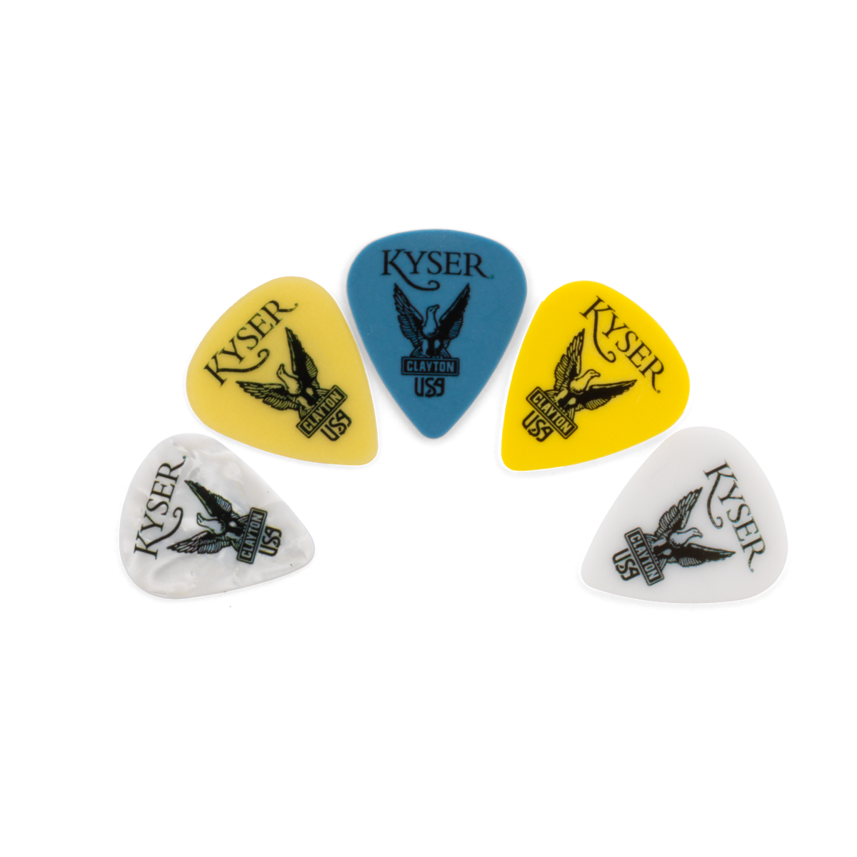 Kyser Capo + Clayton Picks: Pick up & Play Bundle