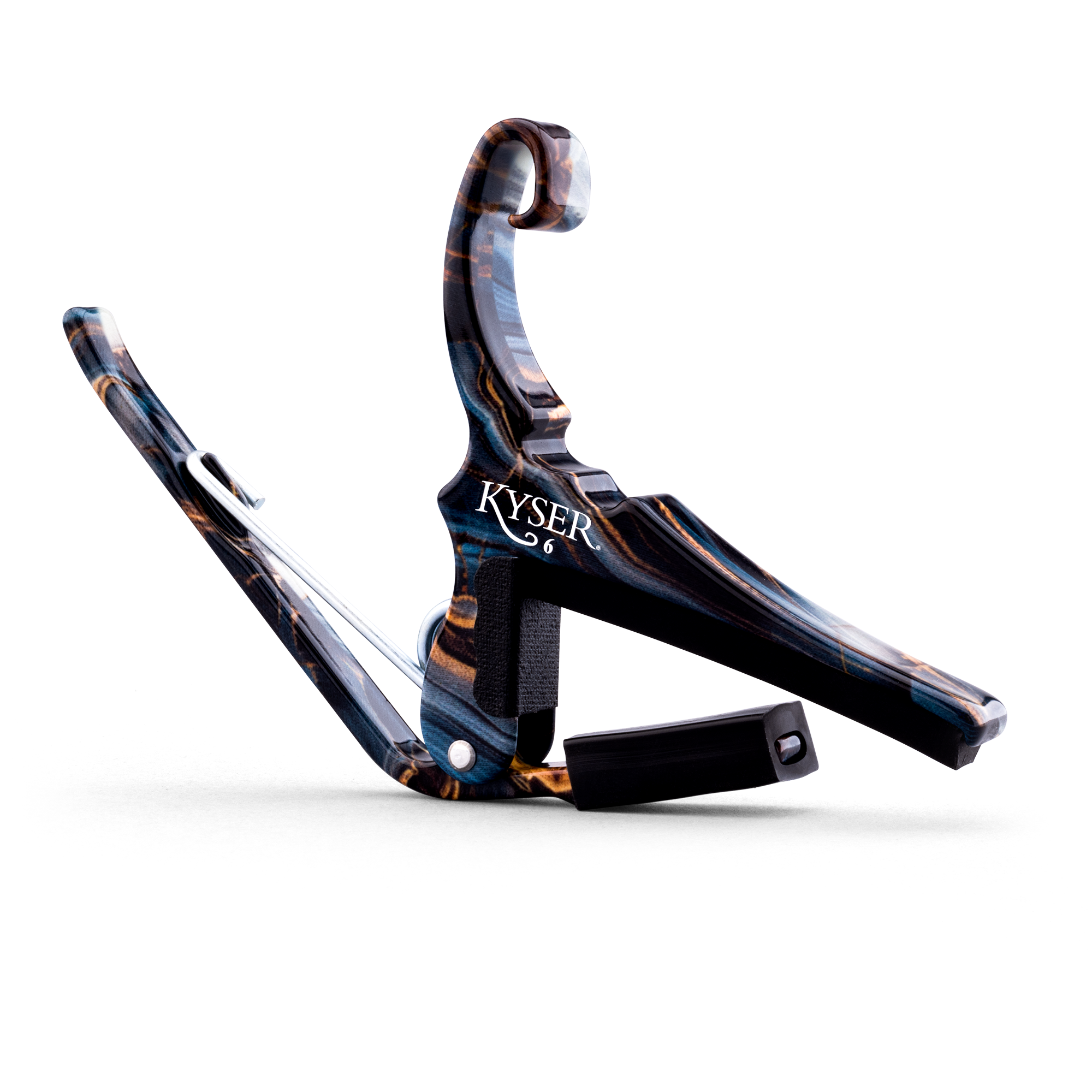 Kyser x Gopherwood Quick-Change Acoustic Guitar Capo Lacquerware