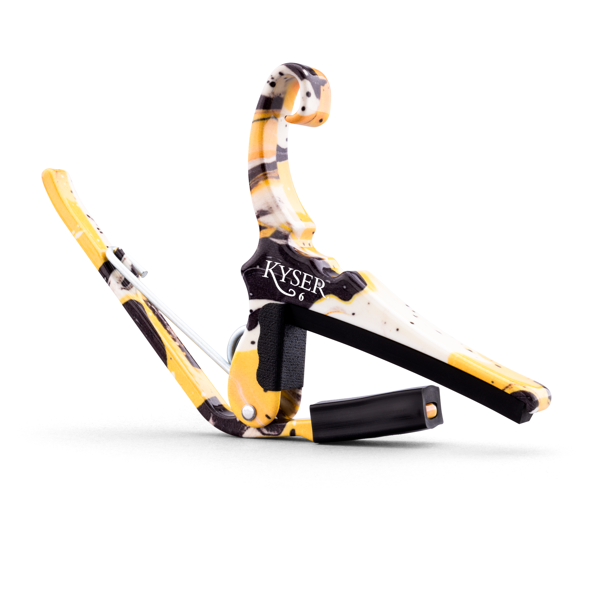 Kyser x Gopherwood Quick-Change Acoustic Guitar Capo Tiger