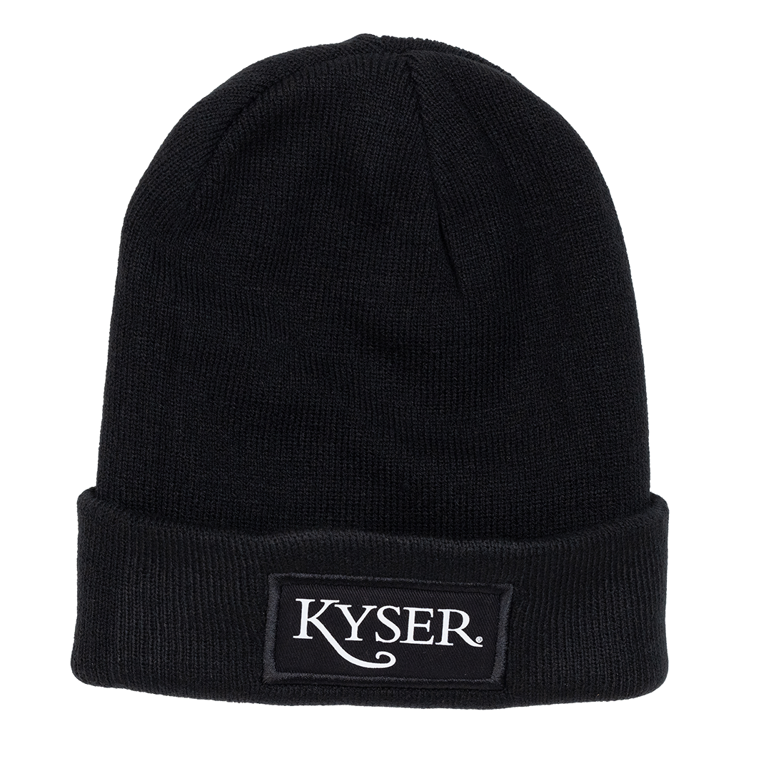 Kyser Premium Knit Beanie, Black