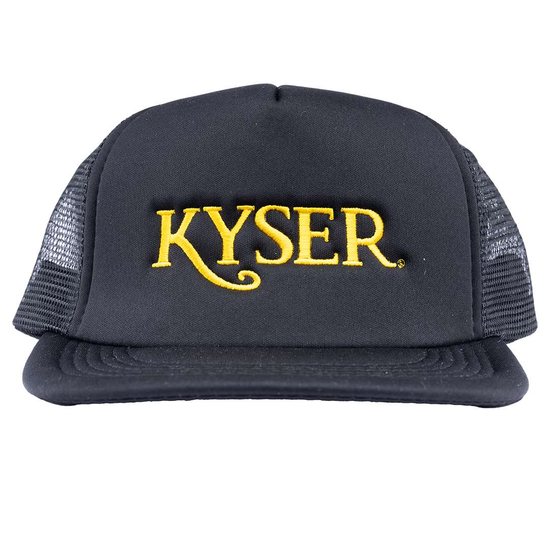 Kyser Trucker Cap, Black
