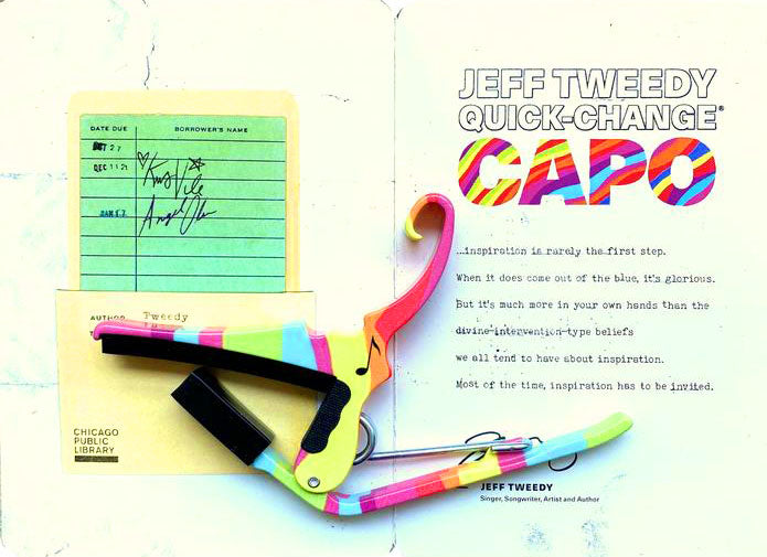 Jeff Tweedy Signature Quick-Change Acoustic Guitar Capo